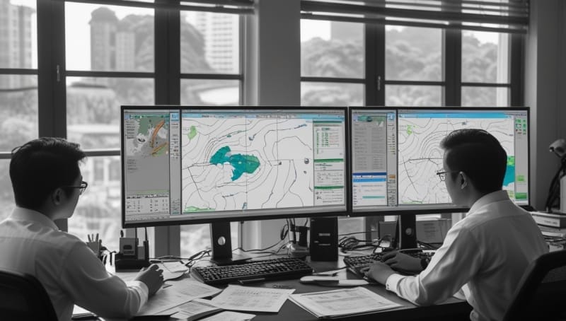 konsultan survey pemetaan uav drone vtol