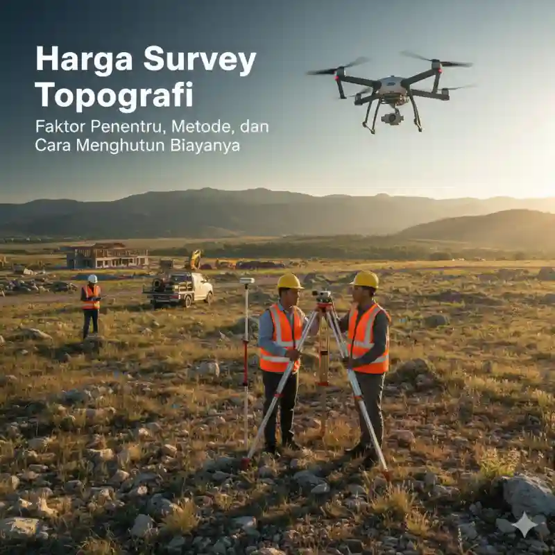 Harga Survey Topografi- Faktor Penentu, Metode, dan Cara Menghitung Biayanya